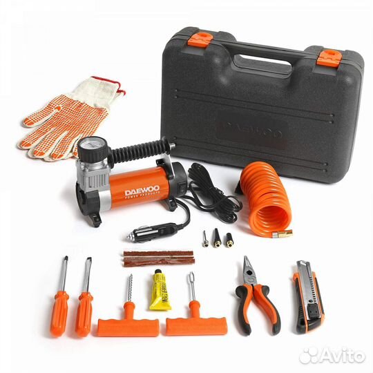 Компрессор автомобильный daewoo DW 55 plus