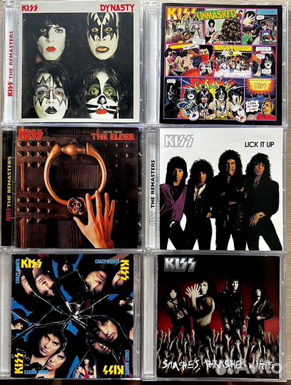 CD диски группа Kiss (различные альбомы)