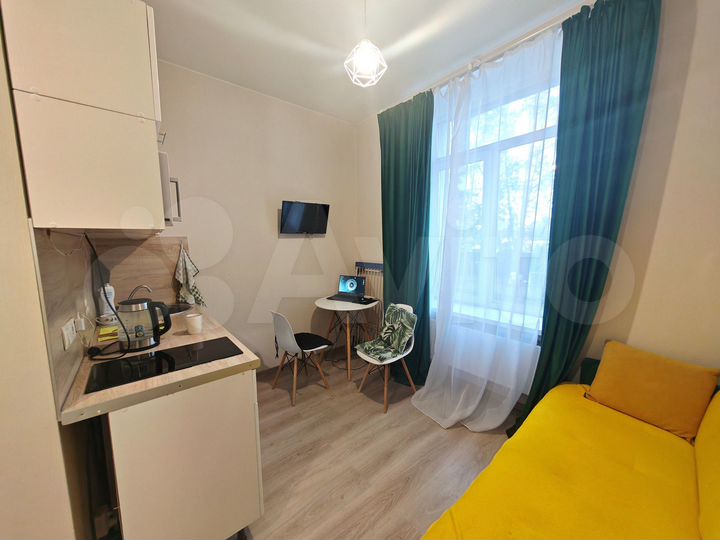 Апартаменты-студия, 13,5 м², 2/5 эт.