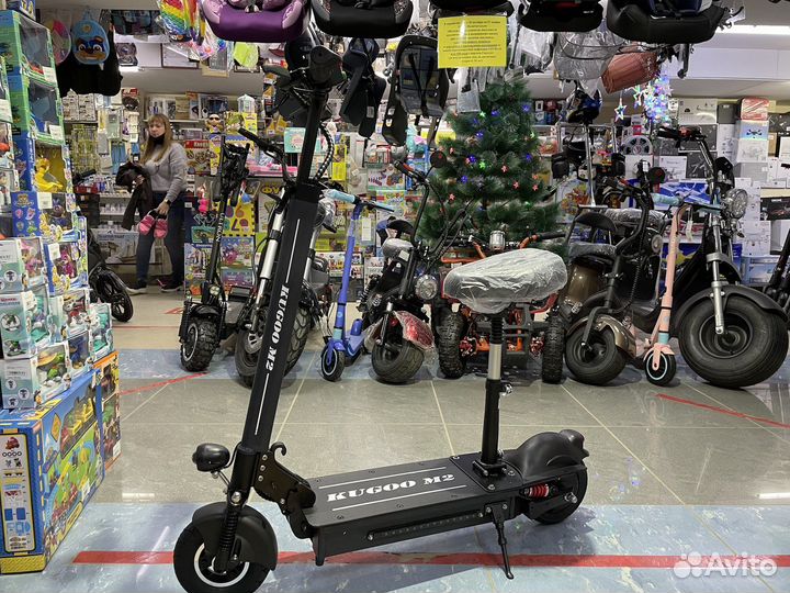 Электросамокат Kugo M2 Black