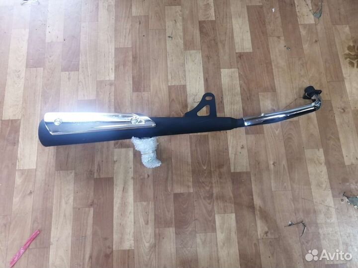 Глушитель на мопед Альфа, новый