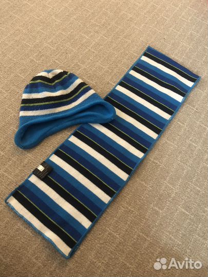 Шапка, шарф, варежки для мальчика