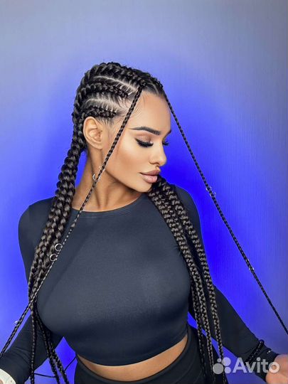 Косы с канекалоном