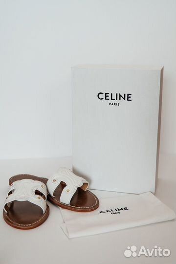 Шлепки Celine