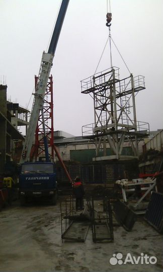Монтаж, демонтаж, ремонт башенных кранов