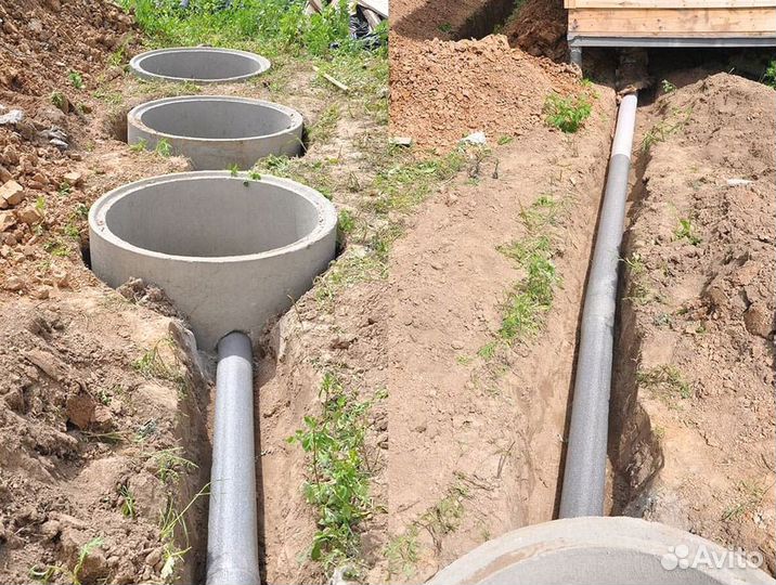 Септики, выгребные ямы, канализация