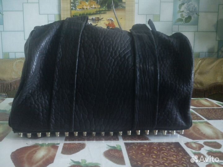 Женская сумка из воловьей кожи