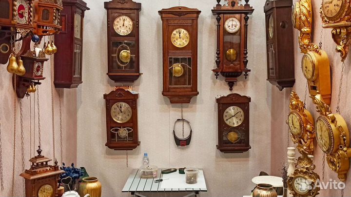 Ремонт старинных часов