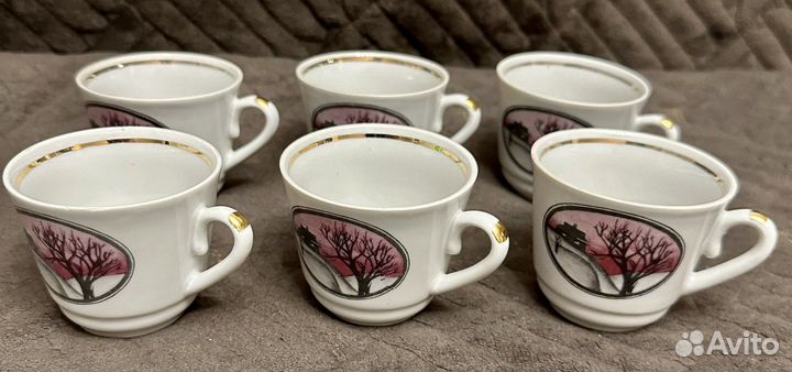 Сервиз кофейный винтаж СССР