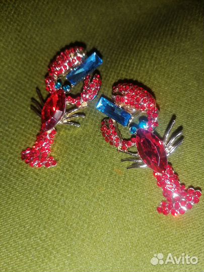 Серьги в стиле Betsy johnson