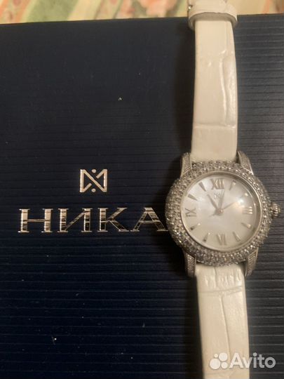 Серебряные часы Ника, 2,5 см