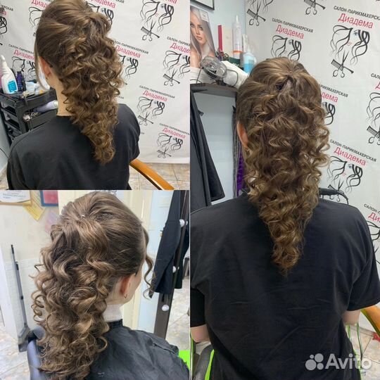 Макияж и прическа