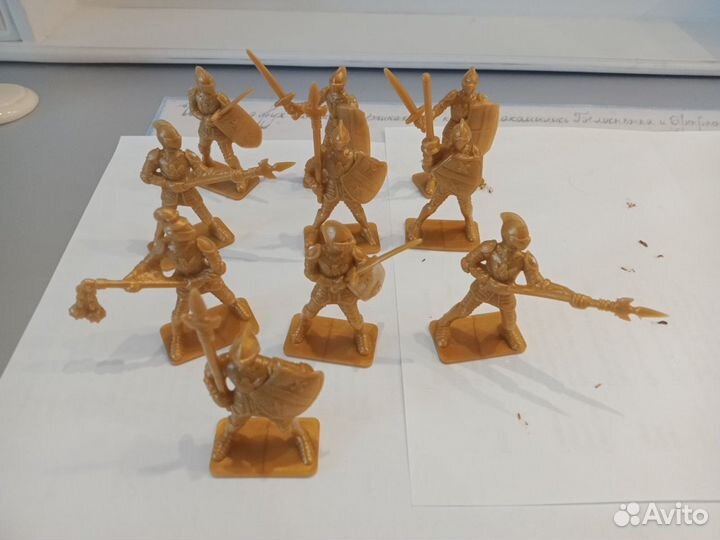 Солдатики, рыцари, крестоносцы