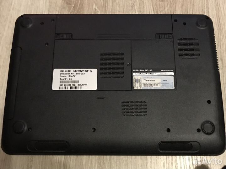 Ноутбук dell inspiron 5110