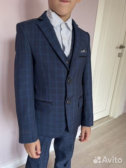 Школьный костюм для мальчика 128