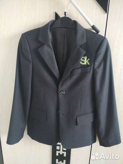 Школьный пиджак для мальчика 128