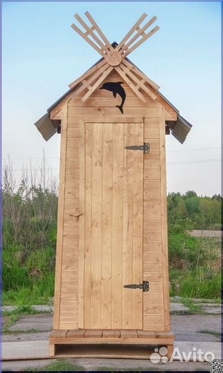 Уличный туалет с установкой SOX563