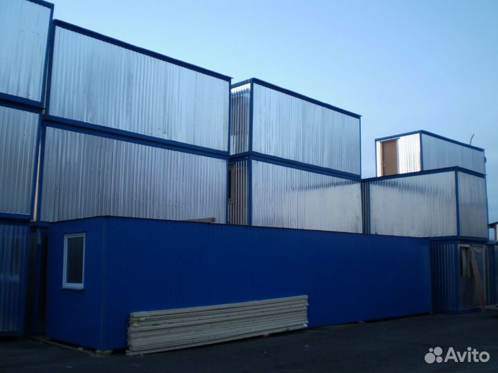 Аренда бу блок-контейнера (вагон-бытовка теплая)