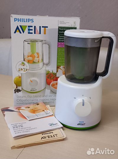Пароварка-блендер philips avent 2 в 1