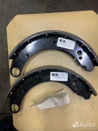 Колодка с фрикционной накладкой перед.и зад