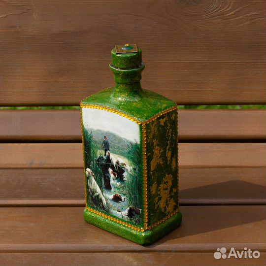 Бутылка. Охота. Подарок для мужчины