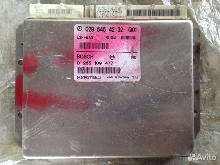 Блок управления ESP+ BAS Mercedes W168