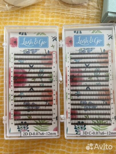 Материалы для наращивания ресниц