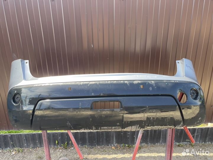 Задний бампер nissan qashqai