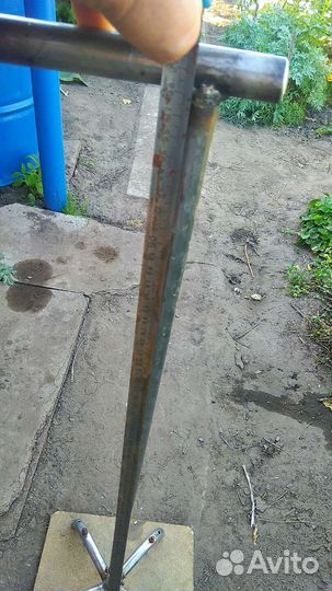 Трость четырех опорная из нержавейки, можно как тр