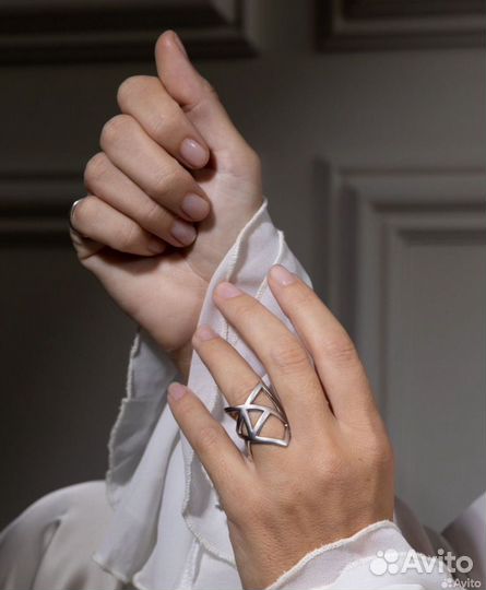 Серебряное кольцо «Путь души»