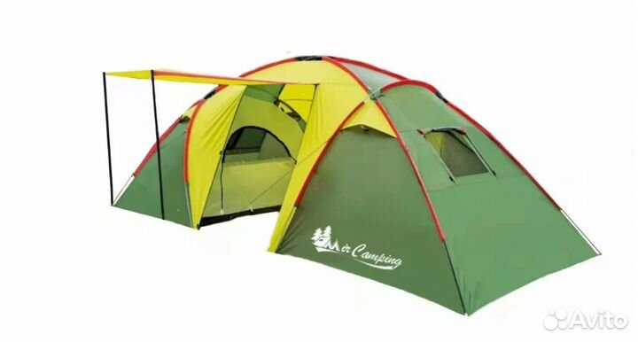 Палатка туристическая 4 х с тамбуром