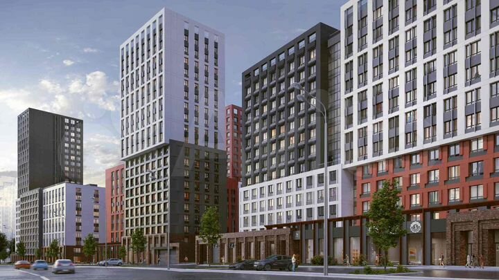 3-к. квартира, 65,8 м², 3/20 эт.