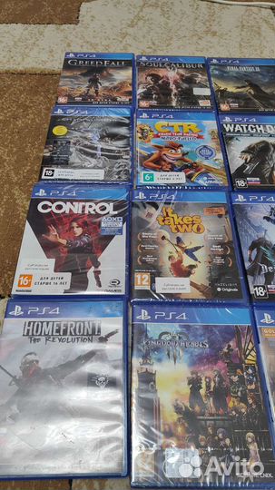 Игры на дисках на ps4 ps5