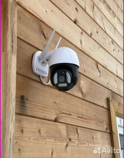 4g Wi-Fi видеокамера поворотная с sim