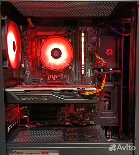 RX 580, Intel i5-6400