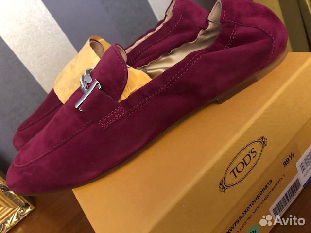 Мокасины Tod's 39.1/2