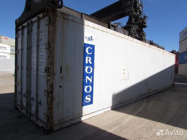 Рефконтейнер 40-футов crxu 694276-5 carrier