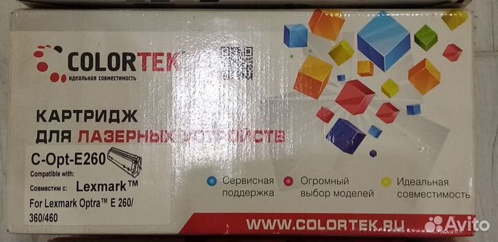 Картридж Colortek для Lexmark E260/360/460