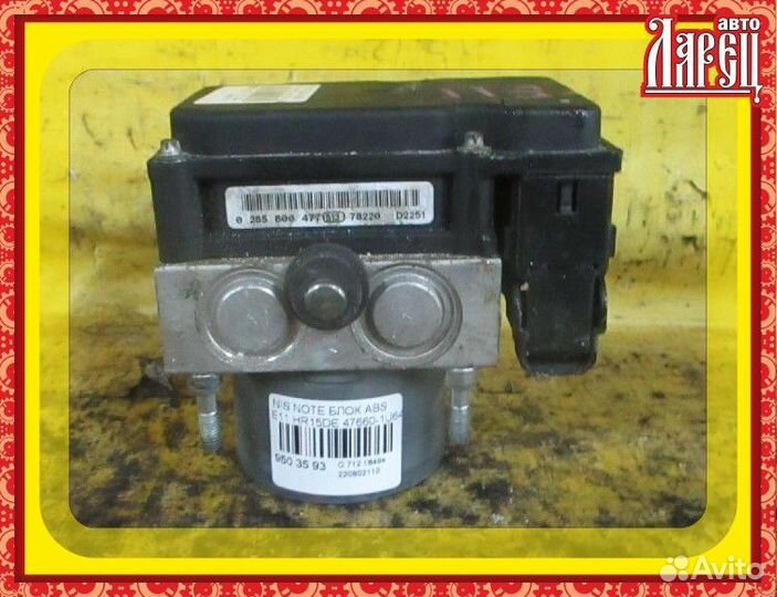 Блок ABS Nissan Note