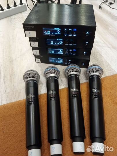 Радиосистемы Shure qlxd4