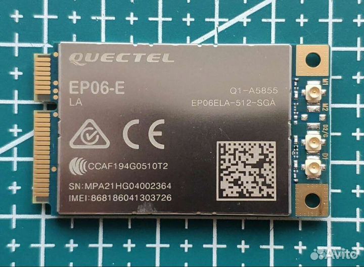 Модем quectel ep06 e с адаптером KSS-Cse PCI