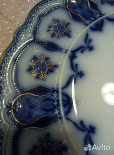 Тарелка антикварная 