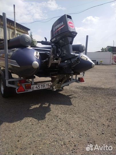 Solar 470 strela JET и yamaha 50 прицеп мзса