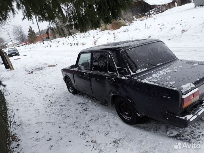 ВАЗ 2107 1.5 МТ, 1999, 53 000 км