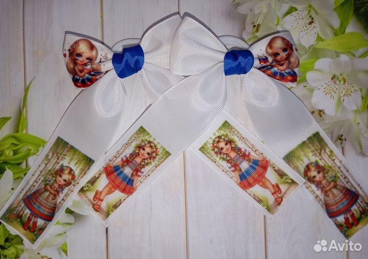 Банты ко Дню России