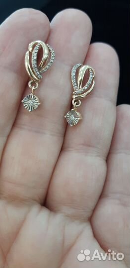 Серьги с бриллиантами