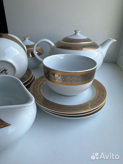 Сервиз чайный 6 персон 12 предметов Bohemia