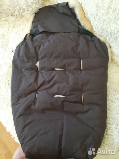 Зимний конверт в коляску