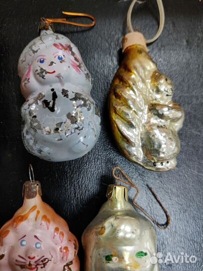 Ёлочные игрушки СССР