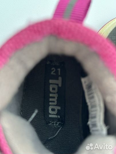 Ботинки демисезонные для девочки 21 размер